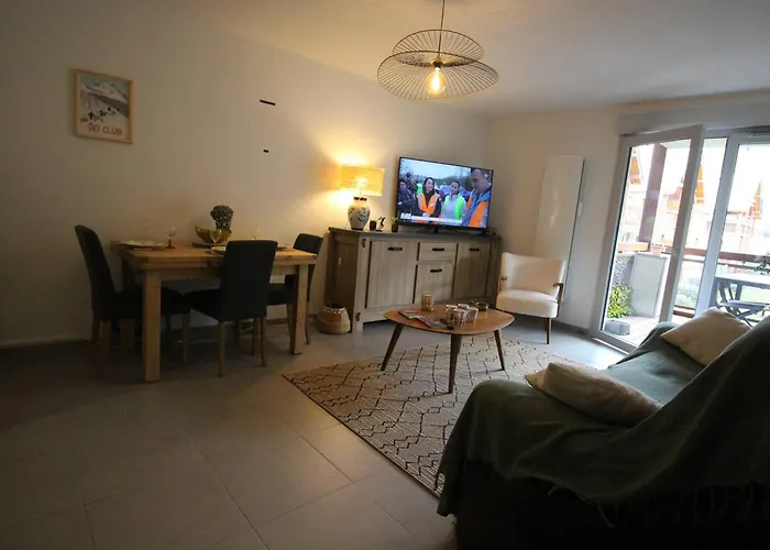 Cozy 3p Avec Balcon Sud, Garage Et Proche Golf - - Fr-1-313-227 アパート