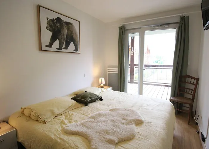 Cozy 3p Avec Balcon Sud, Garage Et Proche Golf - - Fr-1-313-227